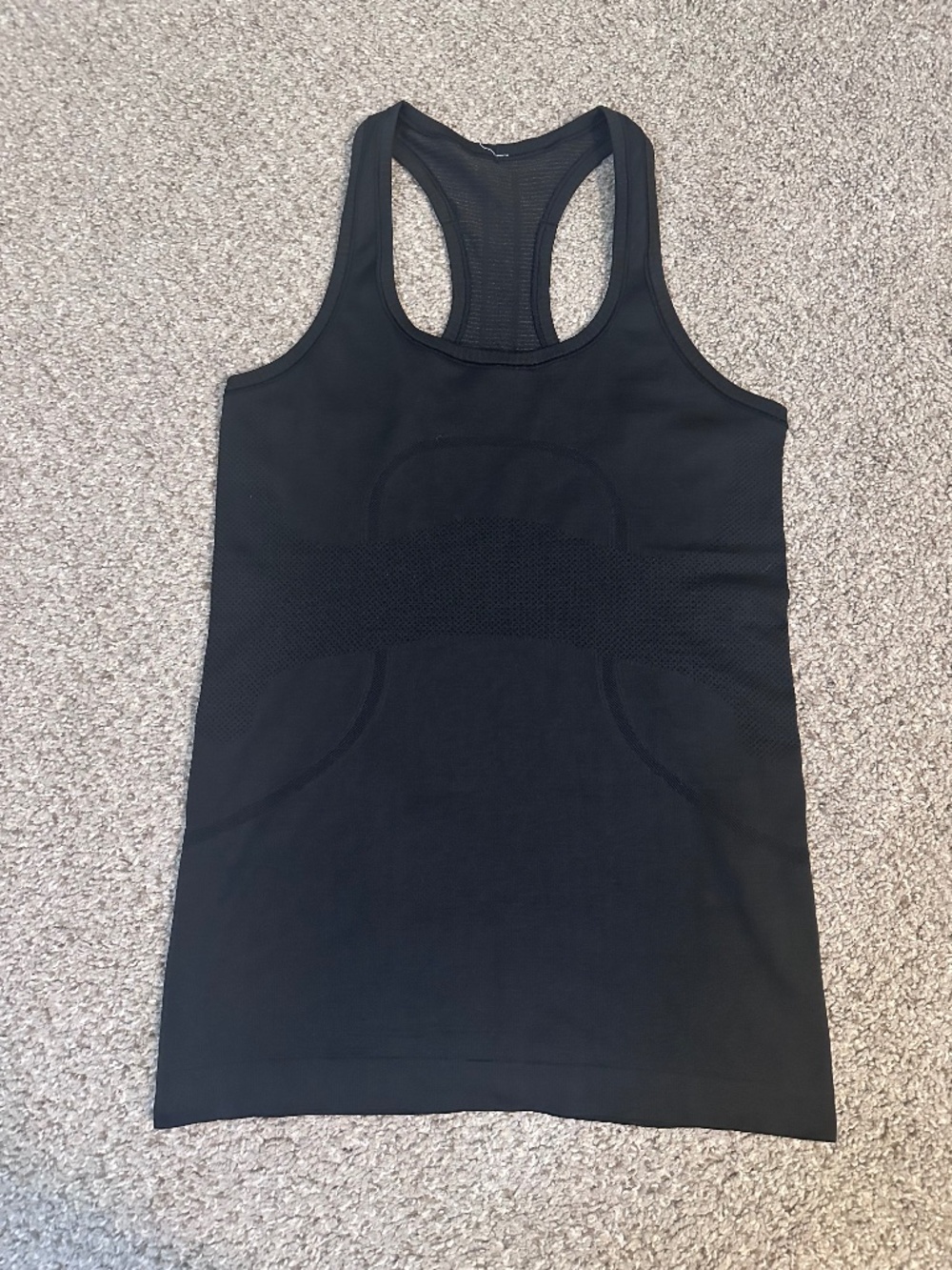 Womens Size 6 Black Lululemon Tank Top